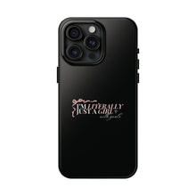 Load image into Gallery viewer, Just a girl with Goals-Tough Phone Cases
