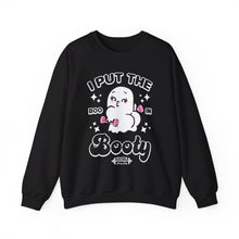 Load image into Gallery viewer, BOO-ty Ghost Crewneck Sweatshirt
