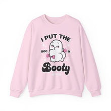 Load image into Gallery viewer, BOO-ty Ghost Crewneck Sweatshirt
