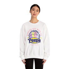Load image into Gallery viewer, Working Out With My Peeps Crewneck Sweatshirt - Fun &amp; Cozy Fitness Apparel
