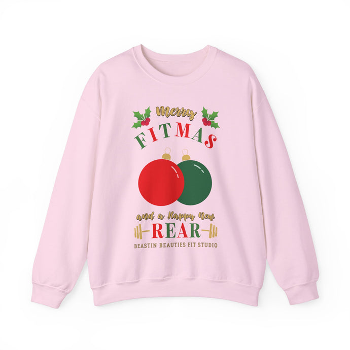 Merry FITMAS Ornaments Unisex Heavy Blend™ Crewneck Sweatshirt