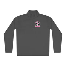 Load image into Gallery viewer, Pink fluffy stars Unisex Quarter-Zip Pullover
