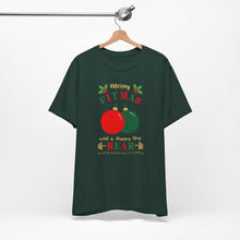 Load image into Gallery viewer, Merry Fitmas  Ornaments Unisex Tee - Holiday Fitness Shirt for Gym Lovers
