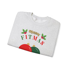 Load image into Gallery viewer, Merry FITMAS Ornaments Unisex Heavy Blend™ Crewneck Sweatshirt
