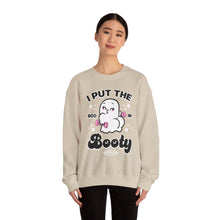 Load image into Gallery viewer, BOO-ty Ghost Crewneck Sweatshirt
