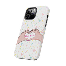 Load image into Gallery viewer, Hand Heart BB -Tough Phone Cases
