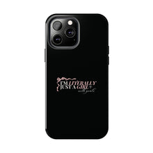 Load image into Gallery viewer, Just a girl with Goals-Tough Phone Cases
