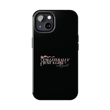 Load image into Gallery viewer, Just a girl with Goals-Tough Phone Cases
