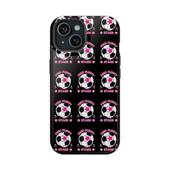 Pink Fluffy Stars Impact-Resistant Cases