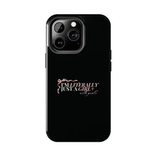 Load image into Gallery viewer, Just a girl with Goals-Tough Phone Cases
