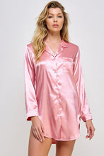 Load image into Gallery viewer, Kimberly Satin Sleepshirt
