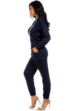 Load image into Gallery viewer, TWO PIECE HOODIES PANT SET
