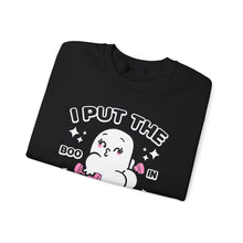 Load image into Gallery viewer, BOO-ty Ghost Crewneck Sweatshirt
