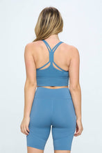 Load image into Gallery viewer, Criss Cross Back Sports Bra Active wear
