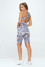 Load image into Gallery viewer, Flowers print activewear set
