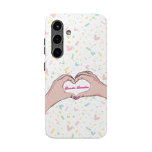 Load image into Gallery viewer, Hand Heart BB -Tough Phone Cases
