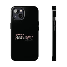 Load image into Gallery viewer, Just a girl with Goals-Tough Phone Cases
