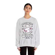 Load image into Gallery viewer, BOO-ty Ghost Crewneck Sweatshirt
