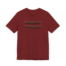 Load image into Gallery viewer, BB String lights Kettlebell Tee - Holiday Fitness Shirt for Gym Lovers
