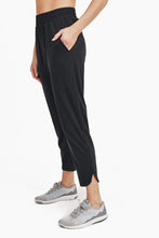 Load image into Gallery viewer, Athleisure Joggers with Curved Notch Hem
