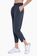 Load image into Gallery viewer, Athleisure Joggers with Curved Notch Hem
