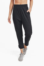 Load image into Gallery viewer, Athleisure Joggers with Curved Notch Hem
