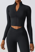 Load image into Gallery viewer, Quick-drying long sleeve yoga suit sports tops
