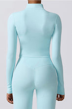 Load image into Gallery viewer, Quick-drying long sleeve yoga suit sports tops
