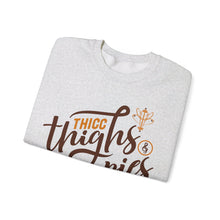 Load image into Gallery viewer, Thicc Thighs &amp; Pumpkin Pies Crewneck Sweatshirt
