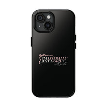 Load image into Gallery viewer, Just a girl with Goals-Tough Phone Cases
