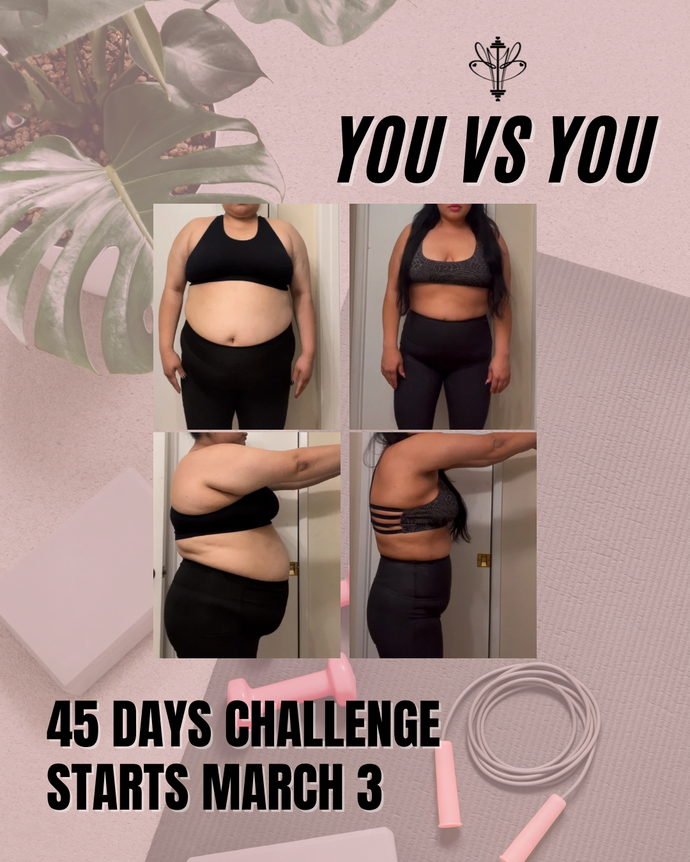 YOU vs. YOU: 45 Days Challenge