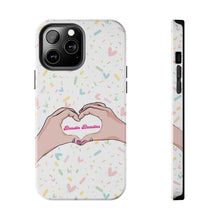 Load image into Gallery viewer, Hand Heart BB -Tough Phone Cases
