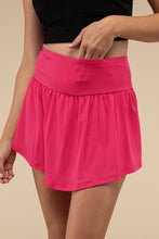 Load image into Gallery viewer, Wide Band Tennis Skirt with Zippered Back Pocket
