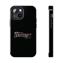 Load image into Gallery viewer, Just a girl with Goals-Tough Phone Cases
