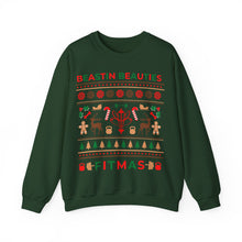 Load image into Gallery viewer, Ugly Sweater Fitmas Festive Fitness Crewneck Sweatshirt | Beastin Beauties Fitmas Design
