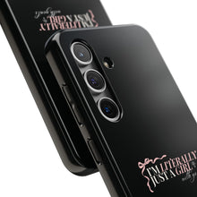 Load image into Gallery viewer, Just a girl with Goals-Tough Phone Cases
