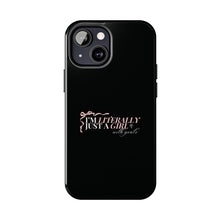 Load image into Gallery viewer, Just a girl with Goals-Tough Phone Cases
