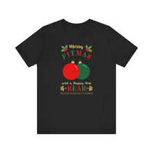 Load image into Gallery viewer, Merry Fitmas  Ornaments Unisex Tee - Holiday Fitness Shirt for Gym Lovers
