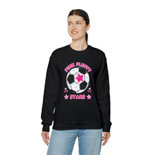 Load image into Gallery viewer, Pink Fluffy Stars Crewneck Sweatshirt
