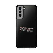 Load image into Gallery viewer, Just a girl with Goals-Tough Phone Cases
