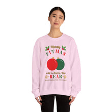 Load image into Gallery viewer, Merry FITMAS Ornaments Unisex Heavy Blend™ Crewneck Sweatshirt
