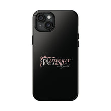 Load image into Gallery viewer, Just a girl with Goals-Tough Phone Cases
