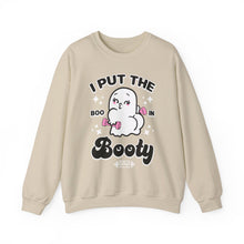 Load image into Gallery viewer, BOO-ty Ghost Crewneck Sweatshirt
