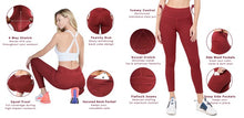 Load image into Gallery viewer, High Waist Tech Pocket Workout Capri Leggings
