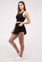 Load image into Gallery viewer, Ruffle Hem Tennis Skirt with Hidden Inner Pockets
