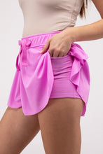 Load image into Gallery viewer, Ruffle Hem Tennis Skirt with Hidden Inner Pockets
