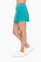 Load image into Gallery viewer, Two Pleat Active Tennis Skort
